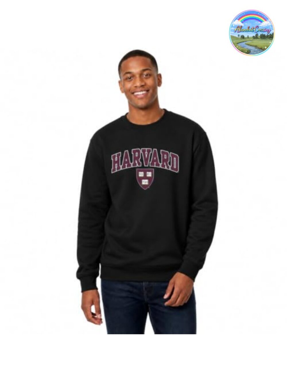 NCAA Crewneck Sweatshirt Cotton Blend Fleece Pullover Unisex